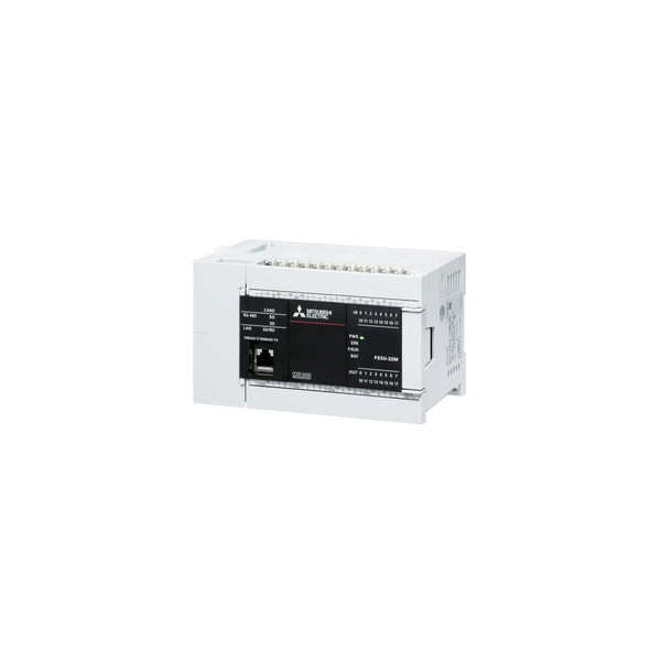 Mitsubishi FX5U-32MR/ES FX5U CPU AC 16 Input 16 Relay Outputs 3xAnalog Modbus Eth RS-485