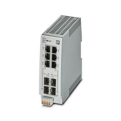 FL SWITCH 2204-2TC-2SFX Comutador Ethernet Industrial com Dimensões Pequenas por Phoenix Contact