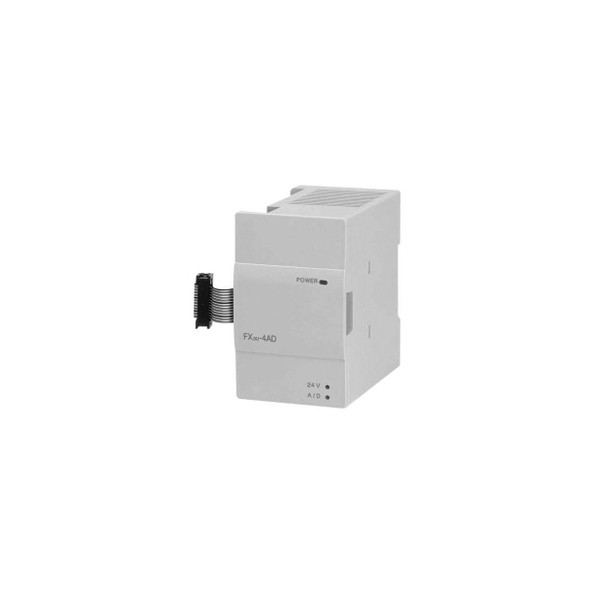 PLC de grau industrial Mitsubishi FX3U-4AD 4 entradas analógicas para coleta precisa de dados