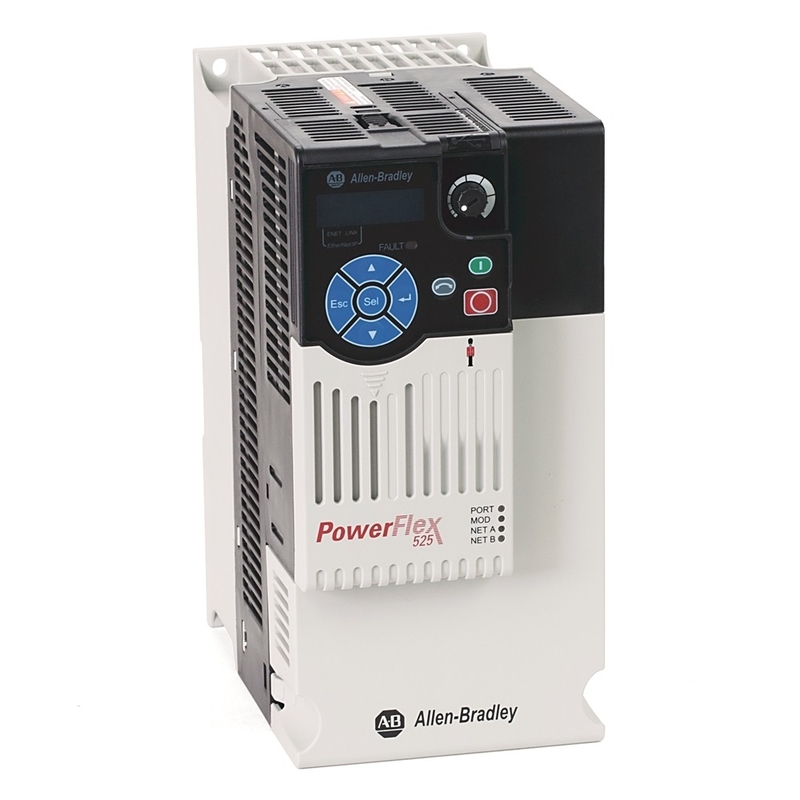 25B-D013N104 PowerFlex 525 5.5kW 7.5Hp AC Drive com outra interface de comunicação