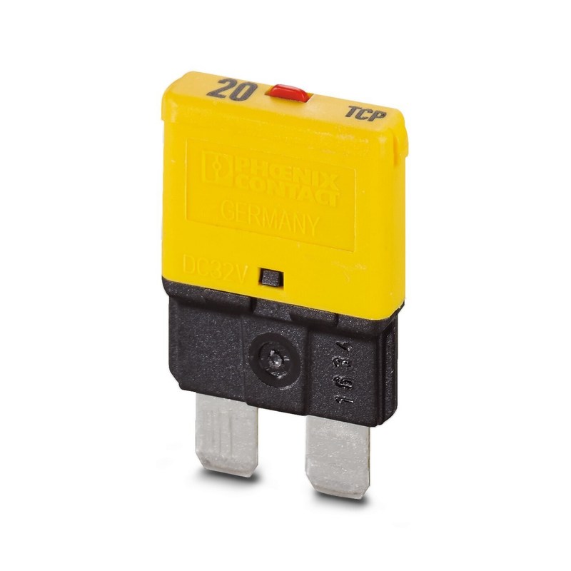 0700020 Interruptores de circuito de dispositivos magnéticos térmicos com 2 polos e tensão nominal de 32 V