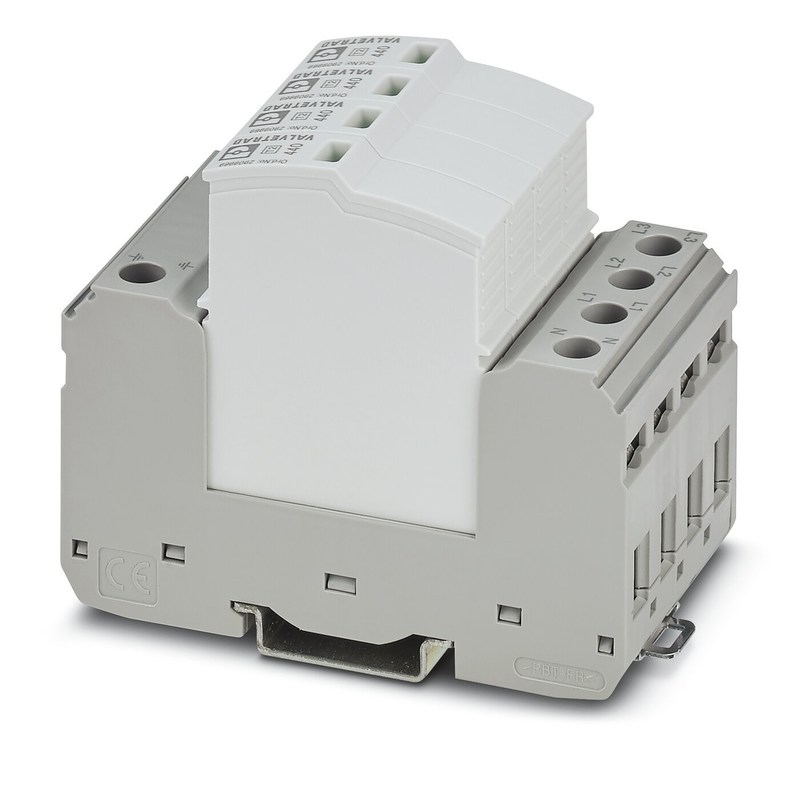 VAL-SEC-T2-4 0-440-FM Protector contra sobretensão de tipo 2 125V DC 200mA DC 3 Pólo para o cliente