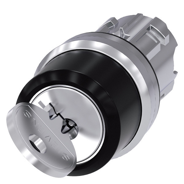 2 Posições Mantido Metal Brilhante RONIS chave interruptor para SIRIUS ACT 3SU1050-4BF11-0AA0