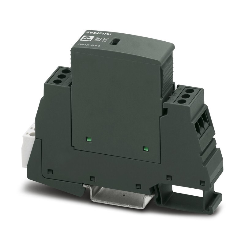 2 Voltagem nominal por pólo 250 V AC 125 V DC 200 mA DC 1249060 PLT-EE-T3-230AC-R Dispositivos de protecção contra sobretensões de tipo 3