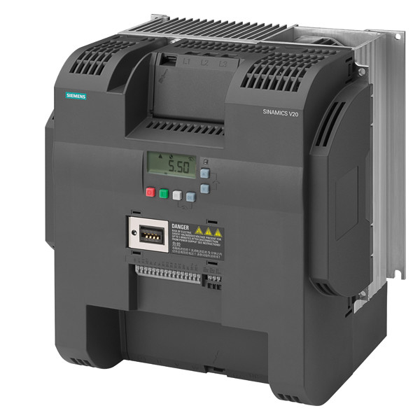 SINAMICS V20 FSE IP20 3AC 400 V com conversor de frequência de exibição 6SL3210-5BE32-2UV0