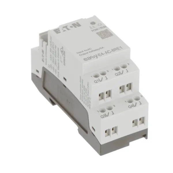 Modulo DI/O EASY-E4-AC-8RE1 4DI4RO com terminal de parafuso de fonte de alimentação AC/DC de 100-240 V