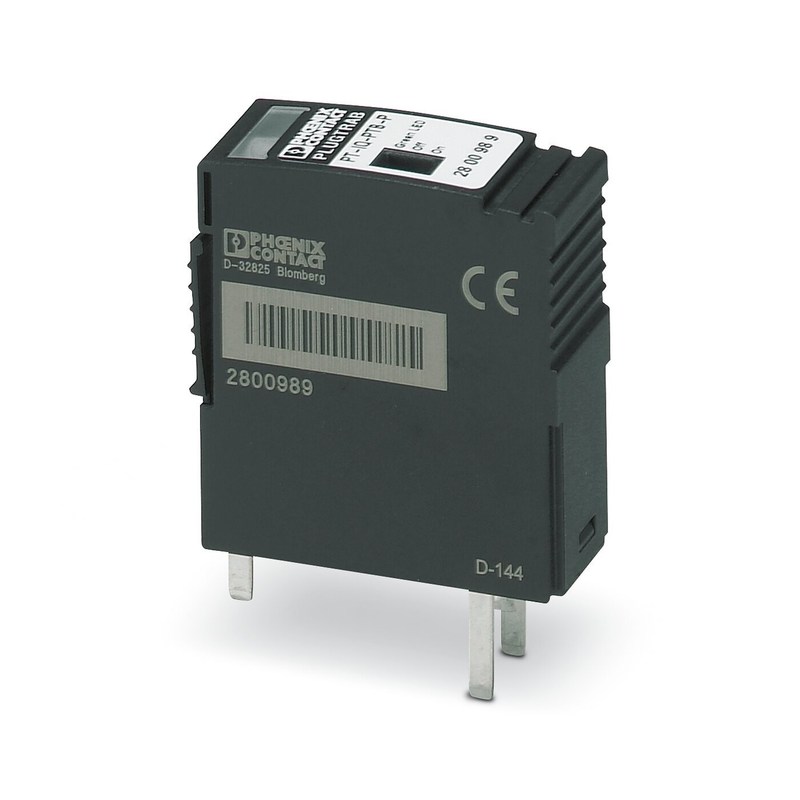 PTB-P Plug 3 Pole 24 V DC Voltagem nominal para aplicações industriais versáteis