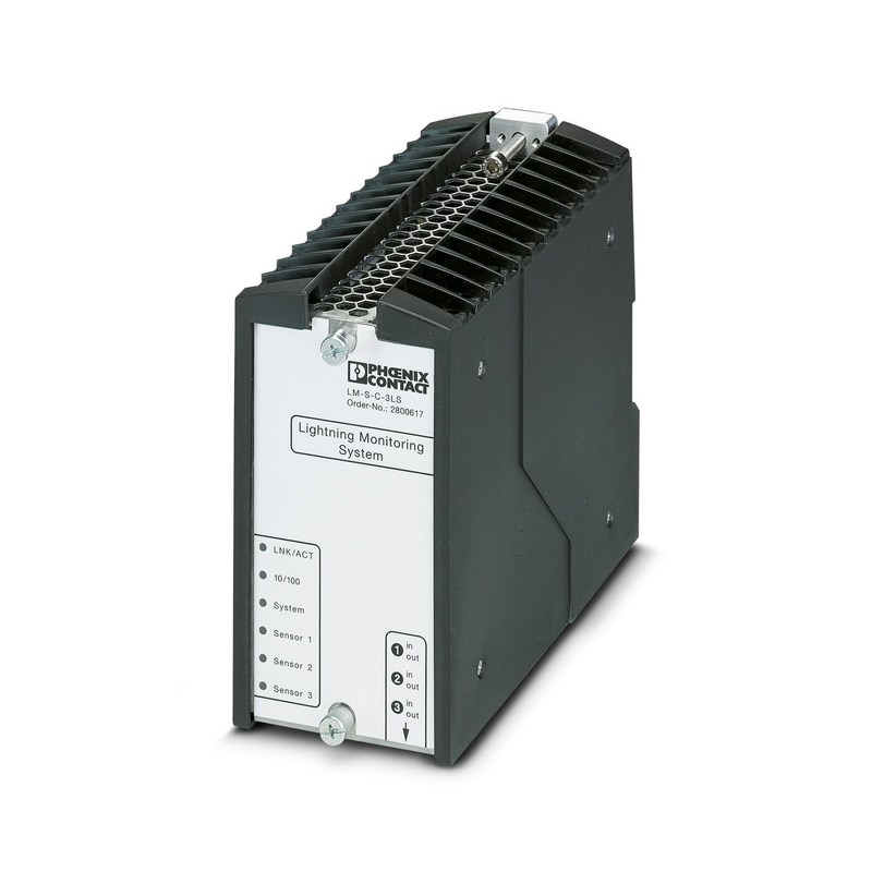 24V DC 2800618 LM-S-A/C-3S-ETH Sistema de medição de corrente elétrica com 4 polos