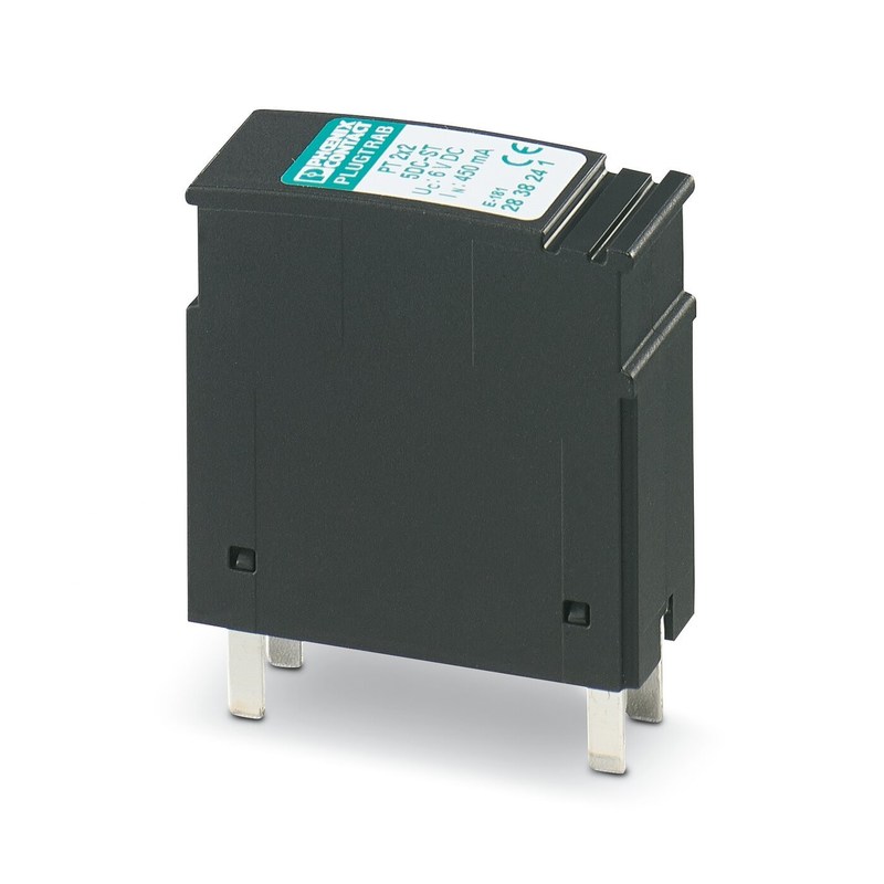 PT 2X2- 5DC-ST Protector de sobretensão Plug 2838241 Voltagem nominal 5 V AC 2 Polos