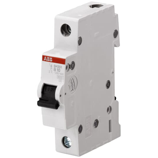 MCB SH201-B63 Interruptor de circuito em miniatura 1P B 63 A Tensão nominal 220 Frequência nominal 50 Hz