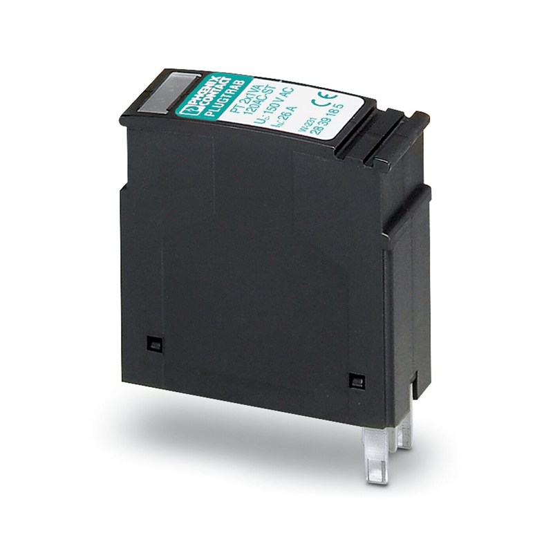 2839185 PT 2X1VA-120AC-ST Plug Protector de sobretensão para circuitos de 120V AC