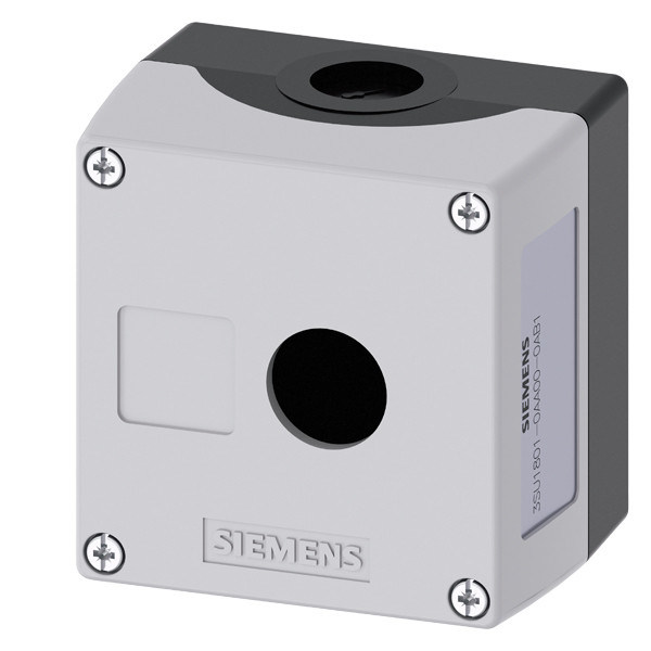 PLC 3SU1801-0AA00-0AB1 Caixa de plástico redonda de 22 mm para 1 dispositivo de comando do ponto de controlo