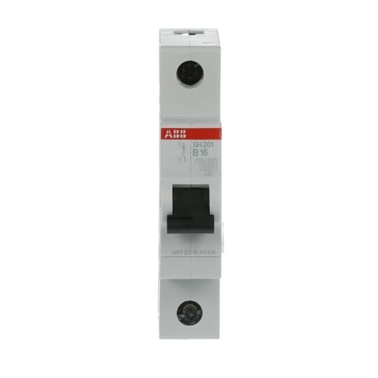 1P B 20 A Capacidade de ruptura MCB SH201-B20 Interruptor de circuito em miniatura 20A Corrente nominal