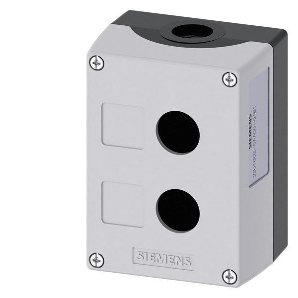 PLC 3SU1802-0AA00-0AB1 Casas SIRIUS ACT cinza para pontos de comando de plástico de superfície 2
