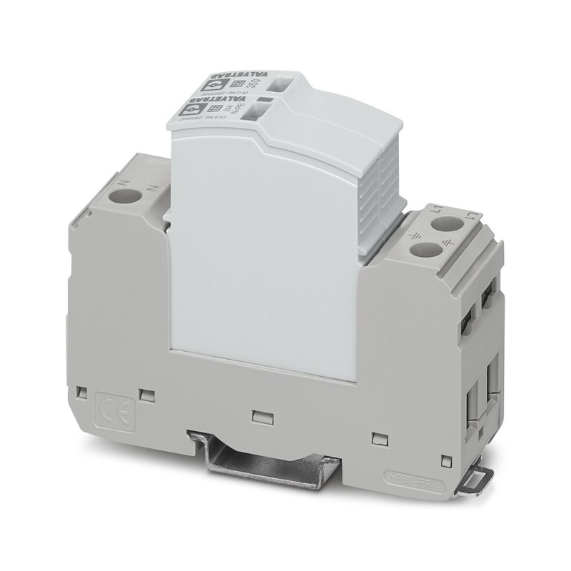 VAL-SEC-T2-2C-350-FM Protector contra sobretensões de tipo 2 5V AC... 250V AC 125V DC 200mA DC 3 polos