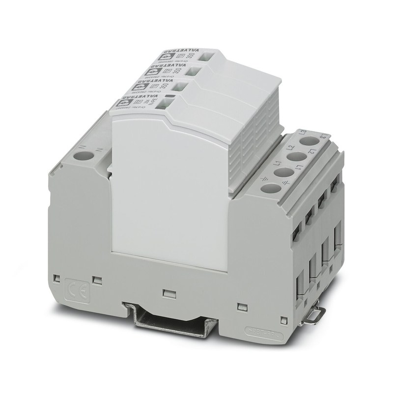 175-FM VAL-SEC-T2-3S Protector contra sobretensões de tipo 2 para 5 V AC a 250 V AC e 125 V DC 1 Polo