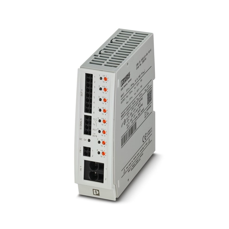 Outras colunas Número 2905744 CBM E8 24DC/0.5-10A NO-R Phoenix Contact Equipamento eletrônico Disjuntor