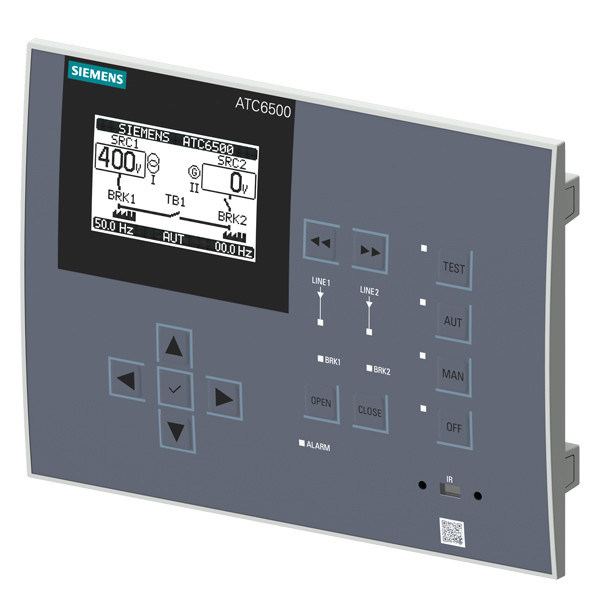 Dispositivo de controlo de transferência ATC 6500 com painel de visualização LCD de 180x240 mm PLC 3KC9000-8TL50