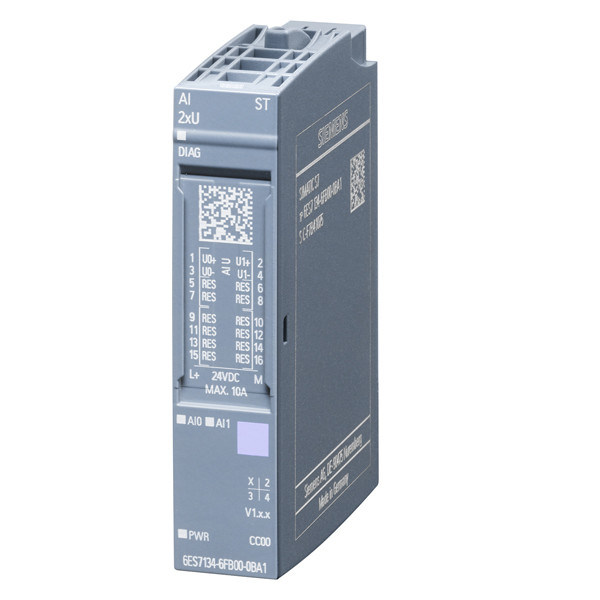 ET 200SP 6ES7134-6FB00-0BA1 módulo de entrada analógico A solução perfeita para controle PLC