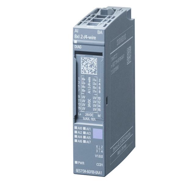Aquisição de dados precisos com o módulo de entrada analógica SIMATIC ET 200SP 6ES7134-6GF00-0AA1