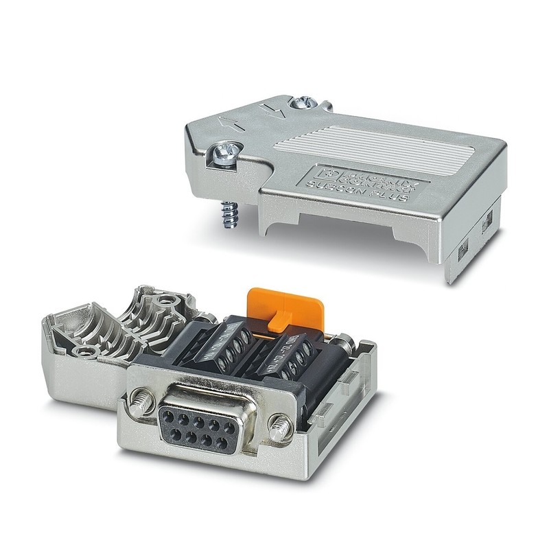 2708999 SUBCON-PLUS-CAN/SC2 Phoenix Contact D-SUB Bus Connector para fácil instalação