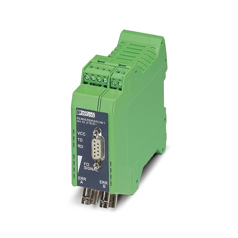 2708290 PSI-MOS-PROFIB/FO 660 E FO Convertidor para comunicação PROFIBUS Master/Slave