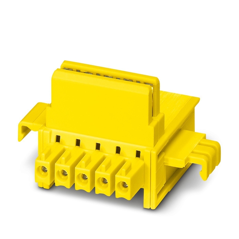 22.5*112.2*114.5mm ME 1225375 TBUS 1.5/5-ST-3.81 YE 1PCS Projeto do conector de ônibus em trilho DIN