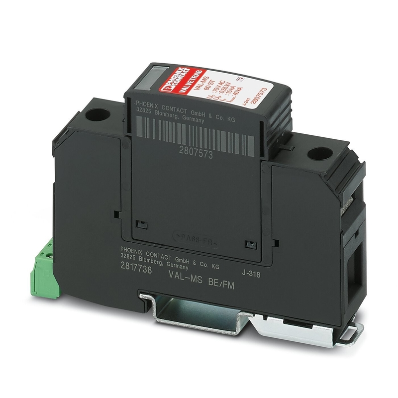 Voltagem nominal AC 230V 2868033 VAL-MS 60/FM Phoenix Contact Tipo 2 Protector contra sobretensão
