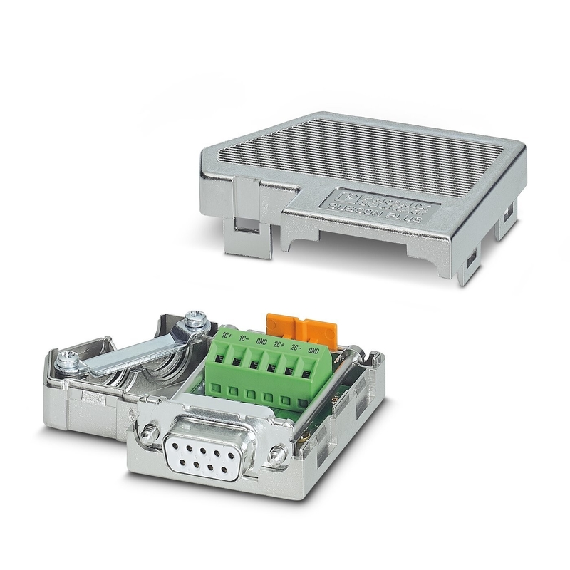 2744694 SUBCON-PLUS-CAN Phoenix Contact D-SUB Bus Connector com alta compatibilidade