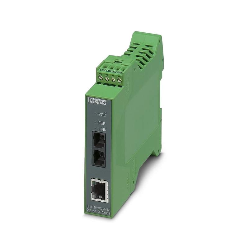 1300 MM SC Phoenix Contacto Fibra Óptica Conversor 2902853 FL MC EF para o seu negócio