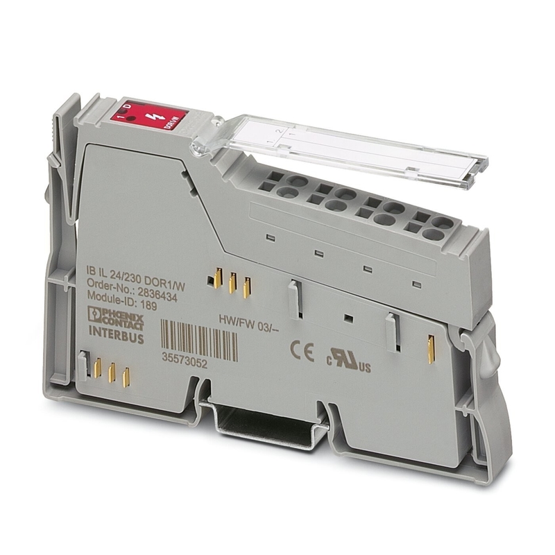 Modulo de relevo de nível de proteção IP20 2861881 IB IL 24/230 DOR1/W-PAC por Phoenix Contact