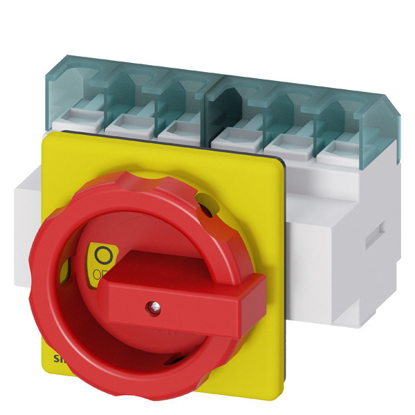 PLC 3LD2504-3VK53 Dispositivos básicos de desconexão de interruptor para controlo de energia seguro e protegido