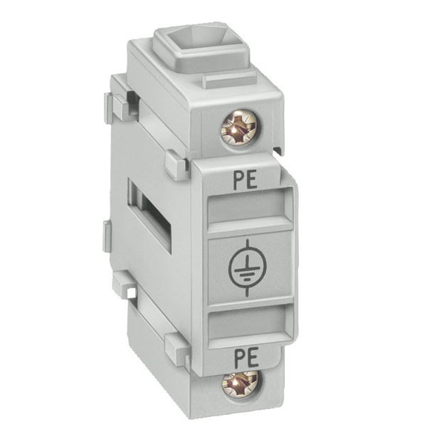 Distribuição de potência ideal com PLC 3LD9280-2B N e PE Terminal Block