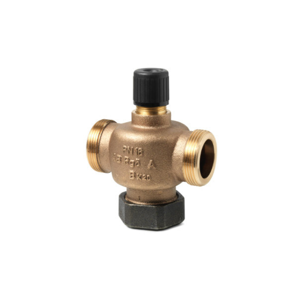 Válvula de assento de fio externo de 2 portas PLC BPZ VVP45.25-10 para controle de automação de edifícios