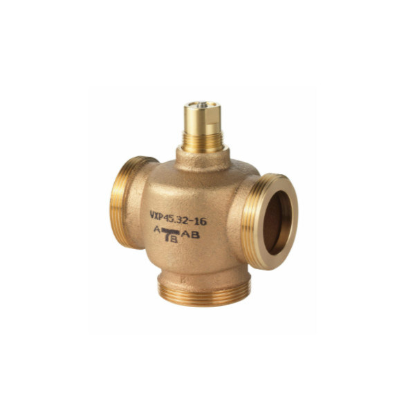 PLC avançado BPZ VXP45.25-6.3 válvula de assento de 3 portas de fio externo para controle de edifícios