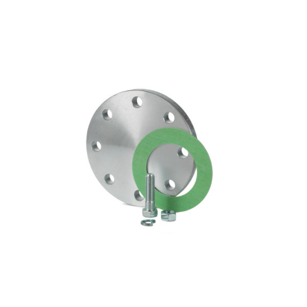 DN80 Solenoide Valve B Port Blind Plate Compatível com PLC BPZ Z155/80 Blanking Flange