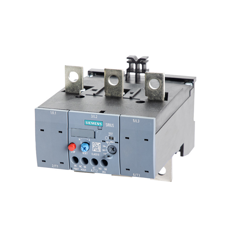 Siemens 3RU5156-3NB2 Relé de sobrecarga térmica 170-205A Tamanho S6 para e proteção do motor