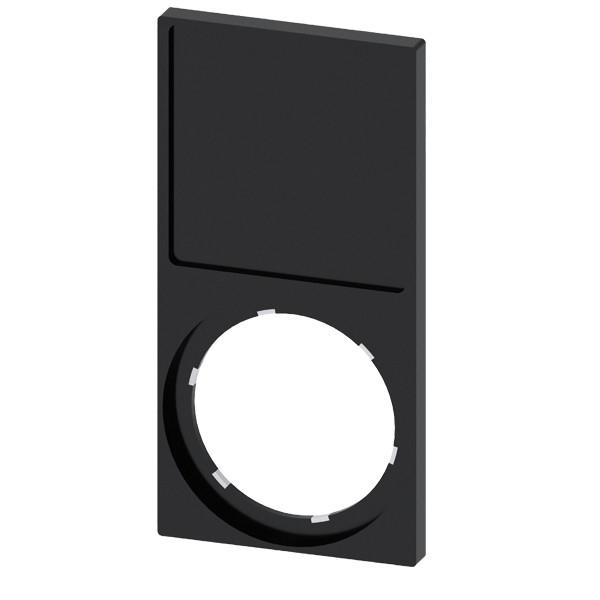 Siemens 3SU1900-0AQ10-0AA0 SIRIUS ACT 22 mm Carreira de fixação de cola de rótulo para placa de rótulo