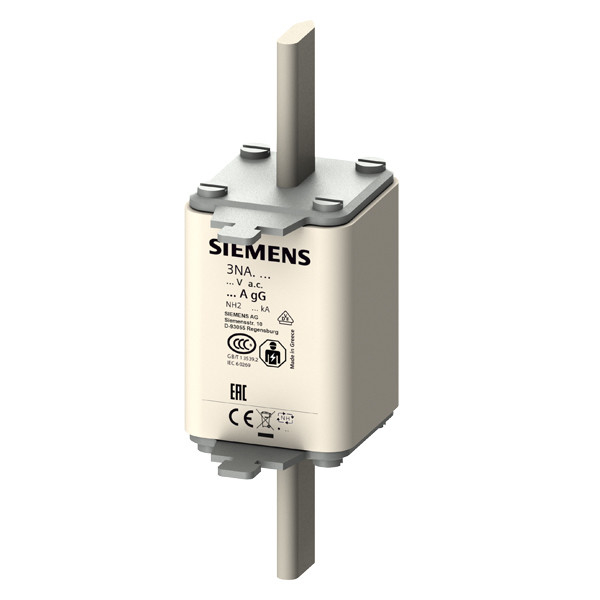 Siemens 3NA3240 LV HRC Fuse Link GL/GG com indicador frontal Tamanho 2 AC 500V/DC 440V