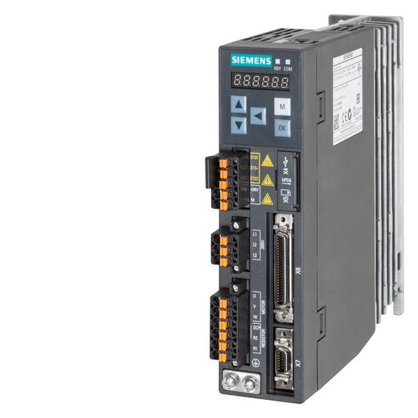 Siemens SINAMICS V90 6SL3210-5FB10-1UF2 Inversor de frequência